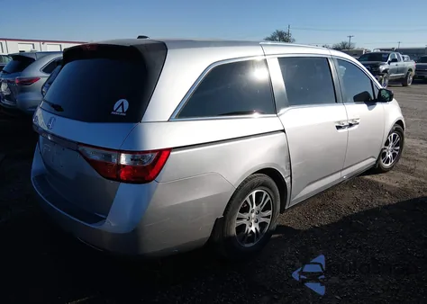 2011 Honda Odyssey Ex-L from USA, damaged, VIN 5FNRL5H60BB050843